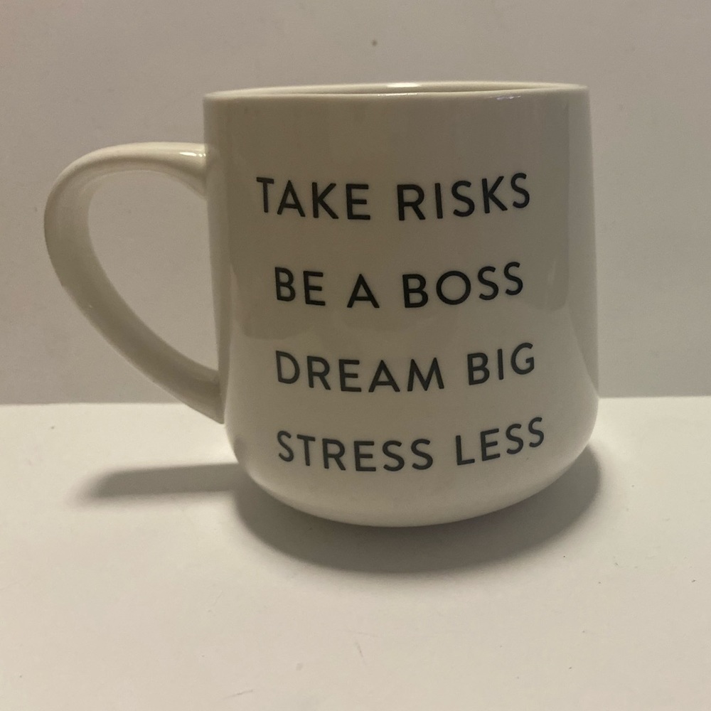 ❤️ Indigo “Take Risks” mug - Picture 2 of 4